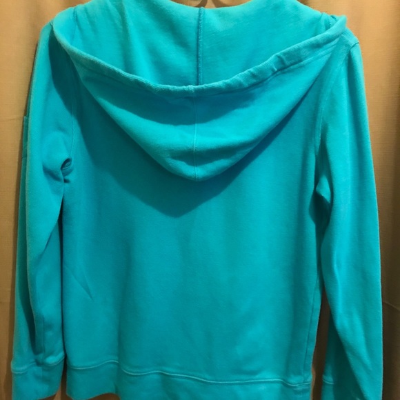 Cute Coldwater creek Small blue hoodie - Picture 4 of 5